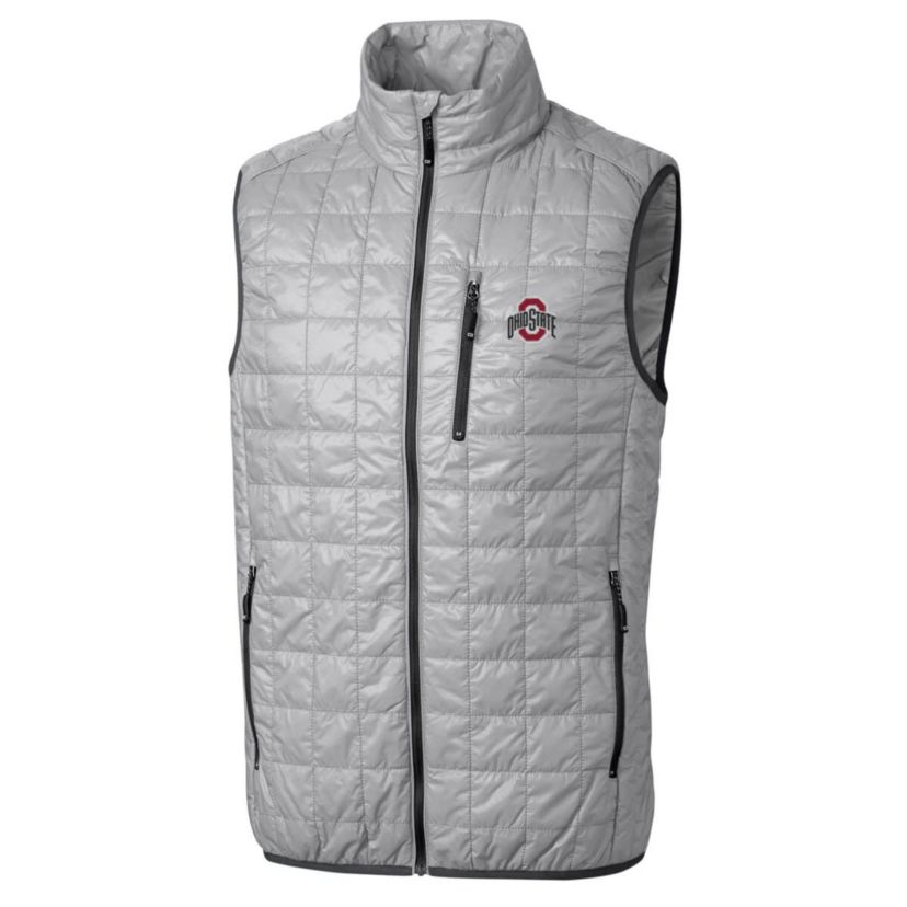 NCAA Ohio State Buckeyes Big & Tall Rainier PrimaLoft Eco Full-Zip Puffer Vest
