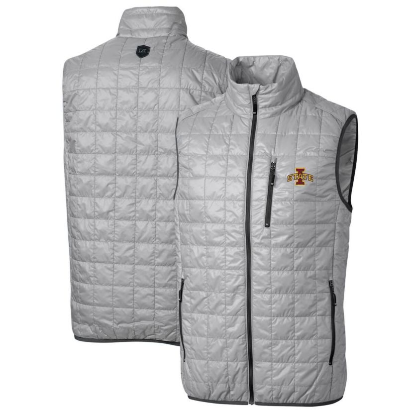 NCAA Iowa State Cyclones Big & Tall Rainier PrimaLoft Eco Full-Zip Puffer Vest