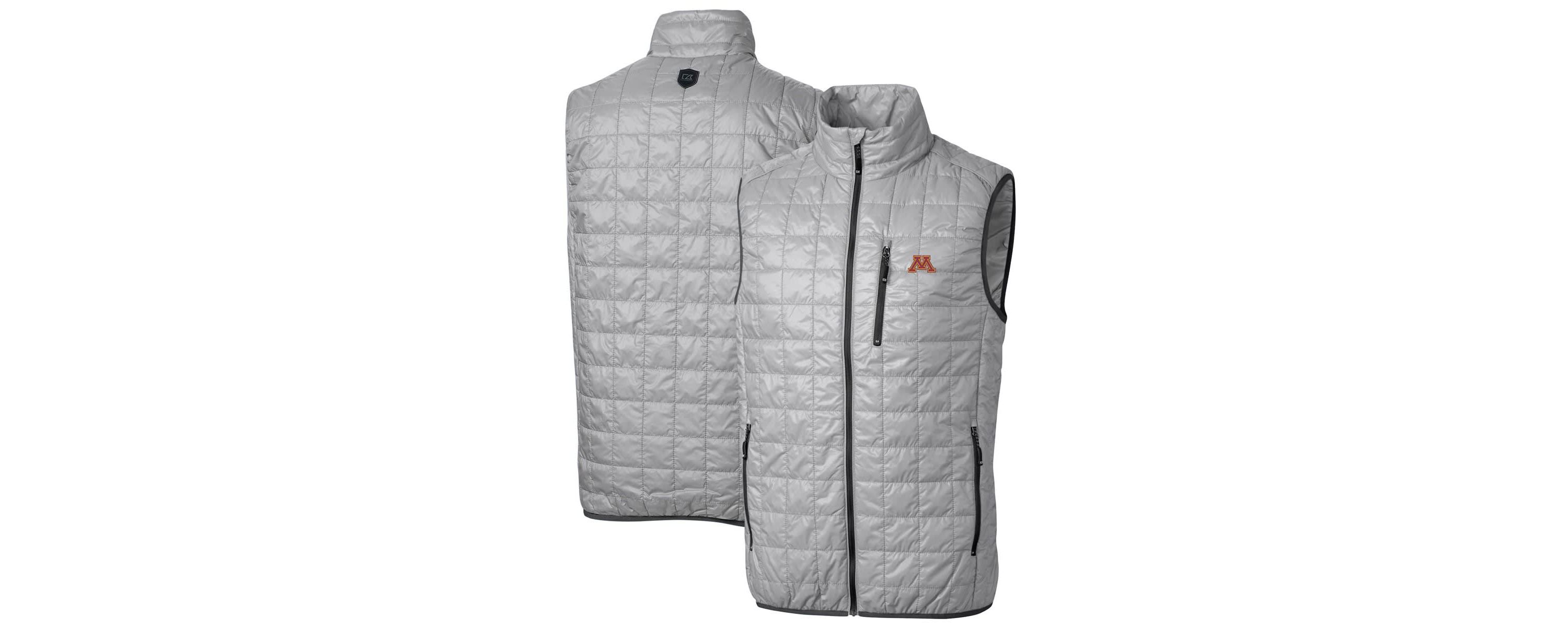 NCAA Minnesota Golden Gophers Big & Tall Rainier PrimaLoft Eco Full-Zip Puffer Vest