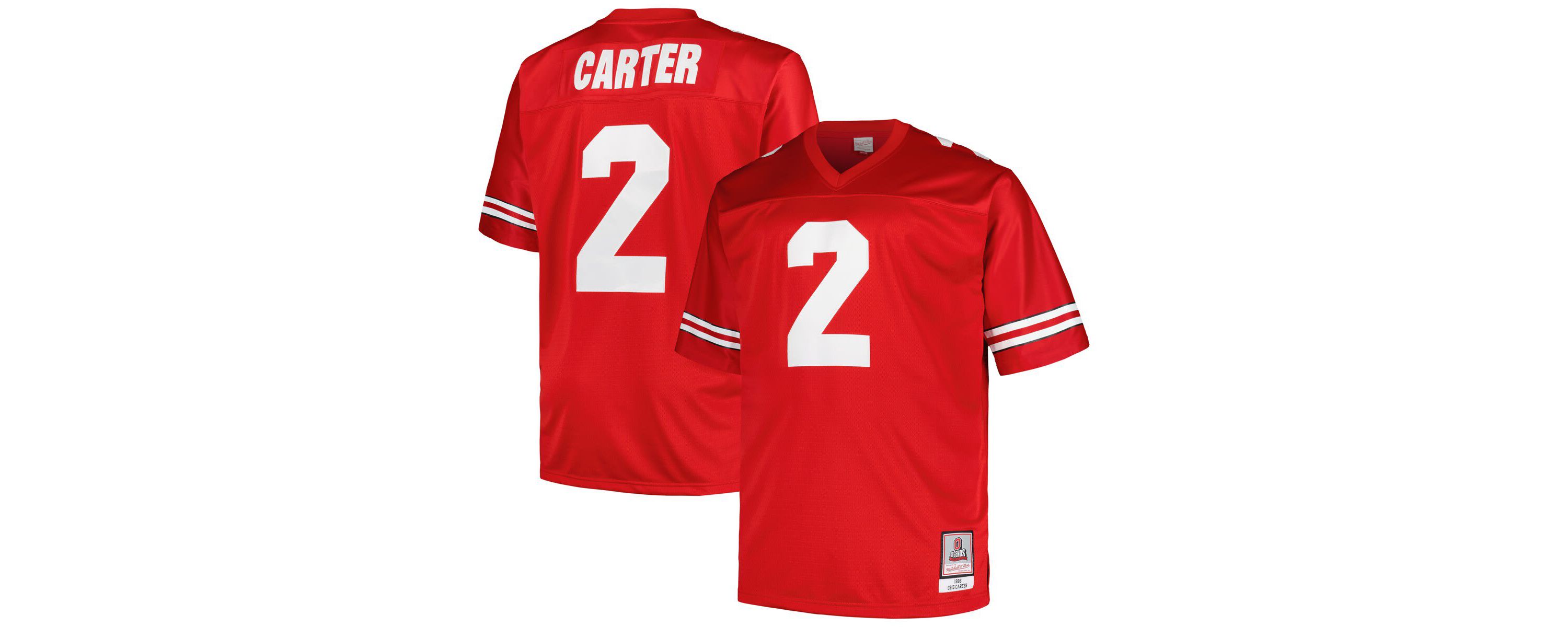 NCAA Cris Carter Ohio State Buckeyes Big & Tall Legacy Jersey