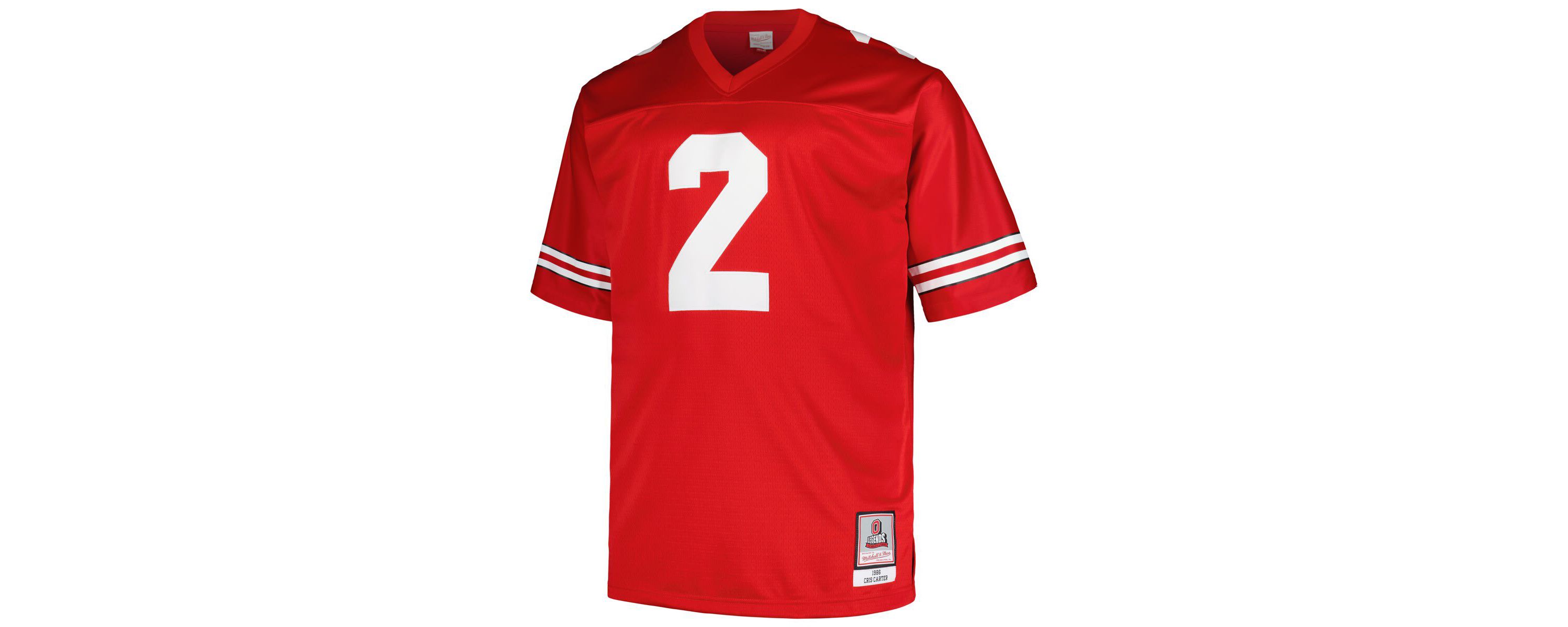 NCAA Cris Carter Ohio State Buckeyes Big & Tall Legacy Jersey