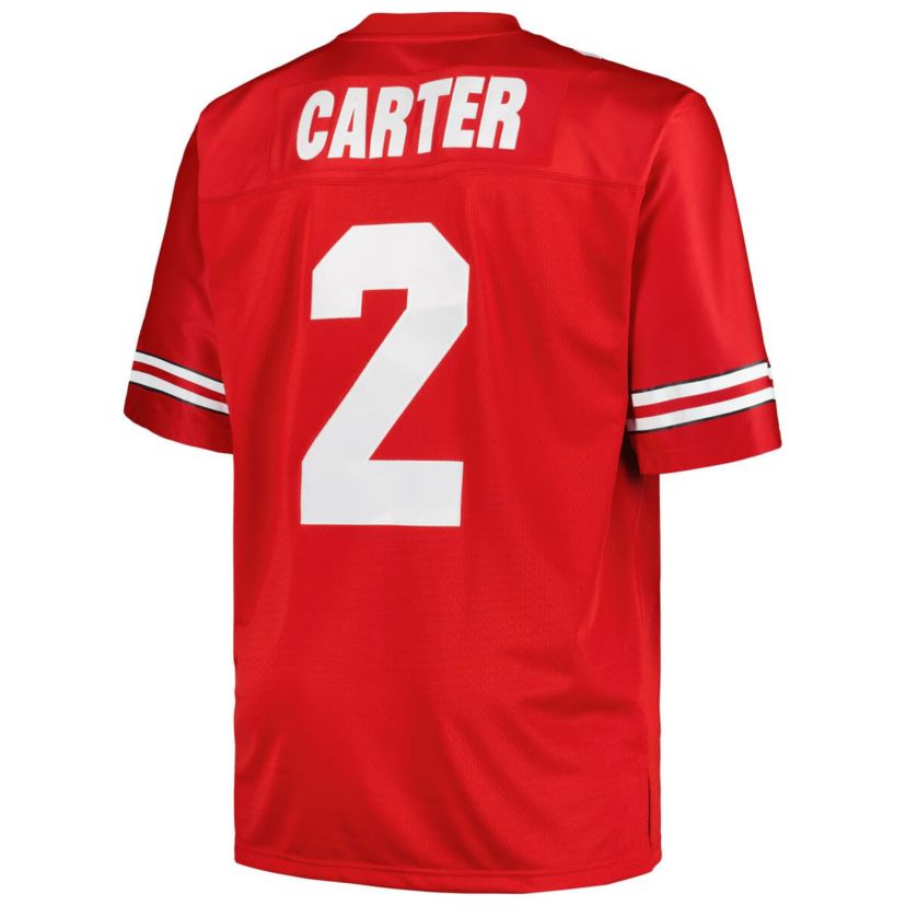 NCAA Cris Carter Ohio State Buckeyes Big & Tall Legacy Jersey