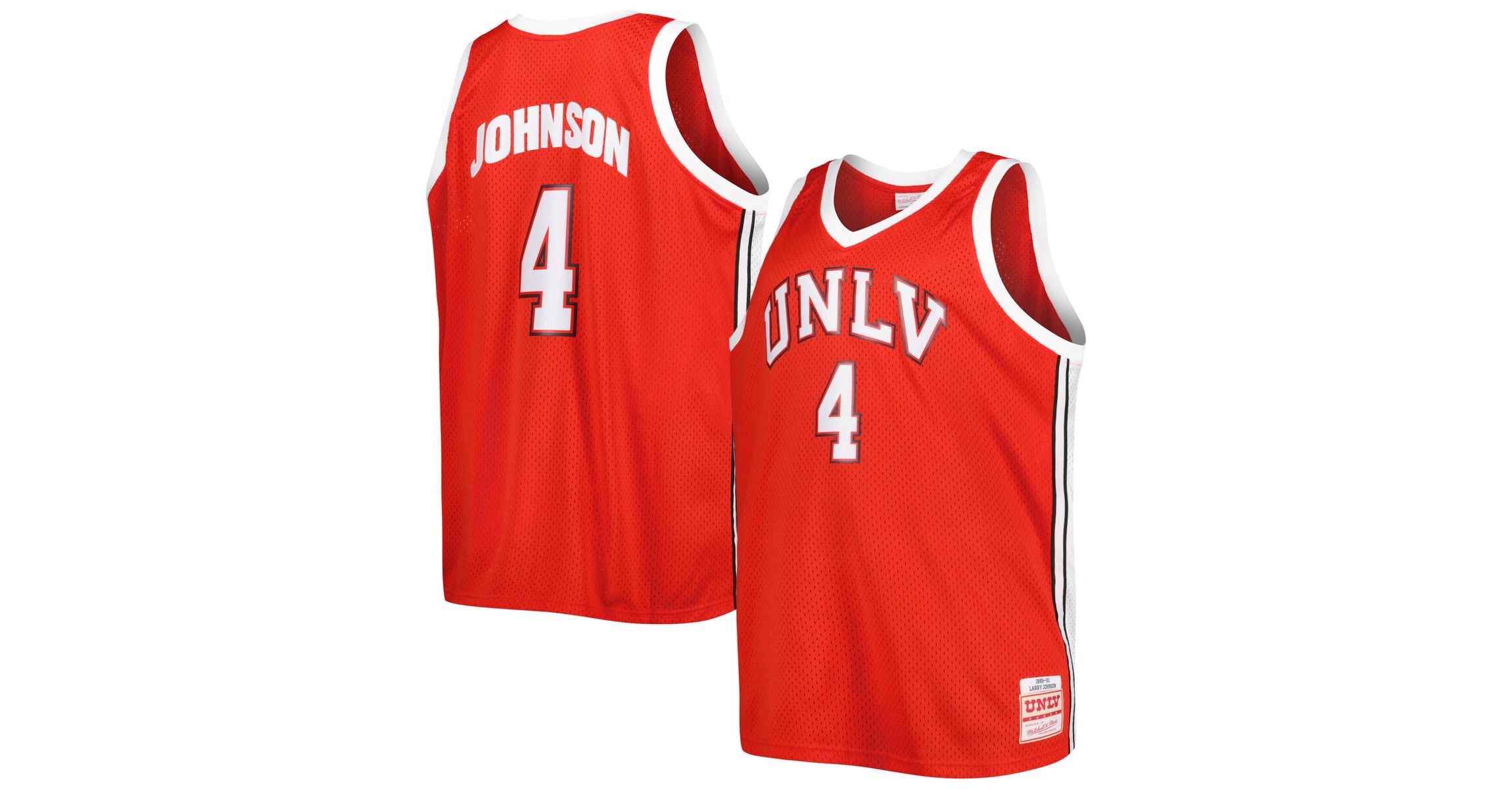 NCAA Larry Johnson UNLV Rebels 1989/90 Big & Tall Swingman Jersey