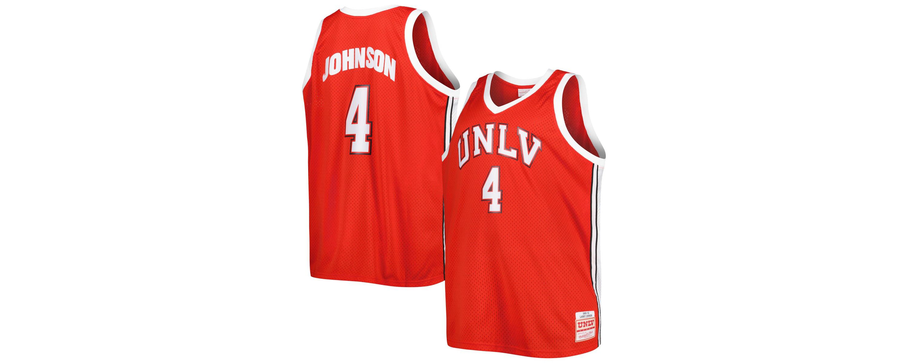 NCAA Larry Johnson UNLV Rebels 1989/90 Big & Tall Swingman Jersey