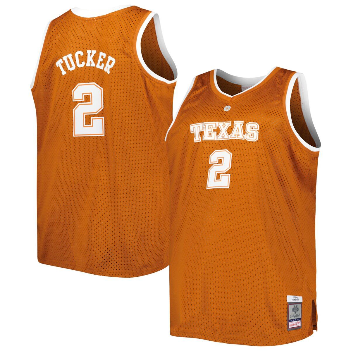 NCAA PJ Tucker Texas Texas Longhorns 2005/06 Big & Tall Swingman Jersey