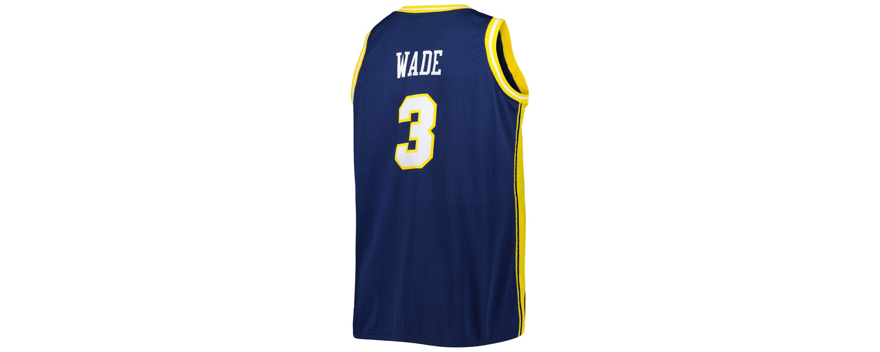 NCAA Dwyane Wade Marquette Golden Eagles Big & Tall Swingman Jersey