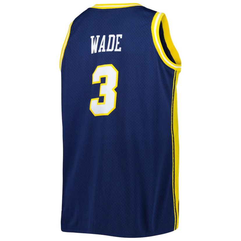 NCAA Dwyane Wade Marquette Golden Eagles Big & Tall Swingman Jersey