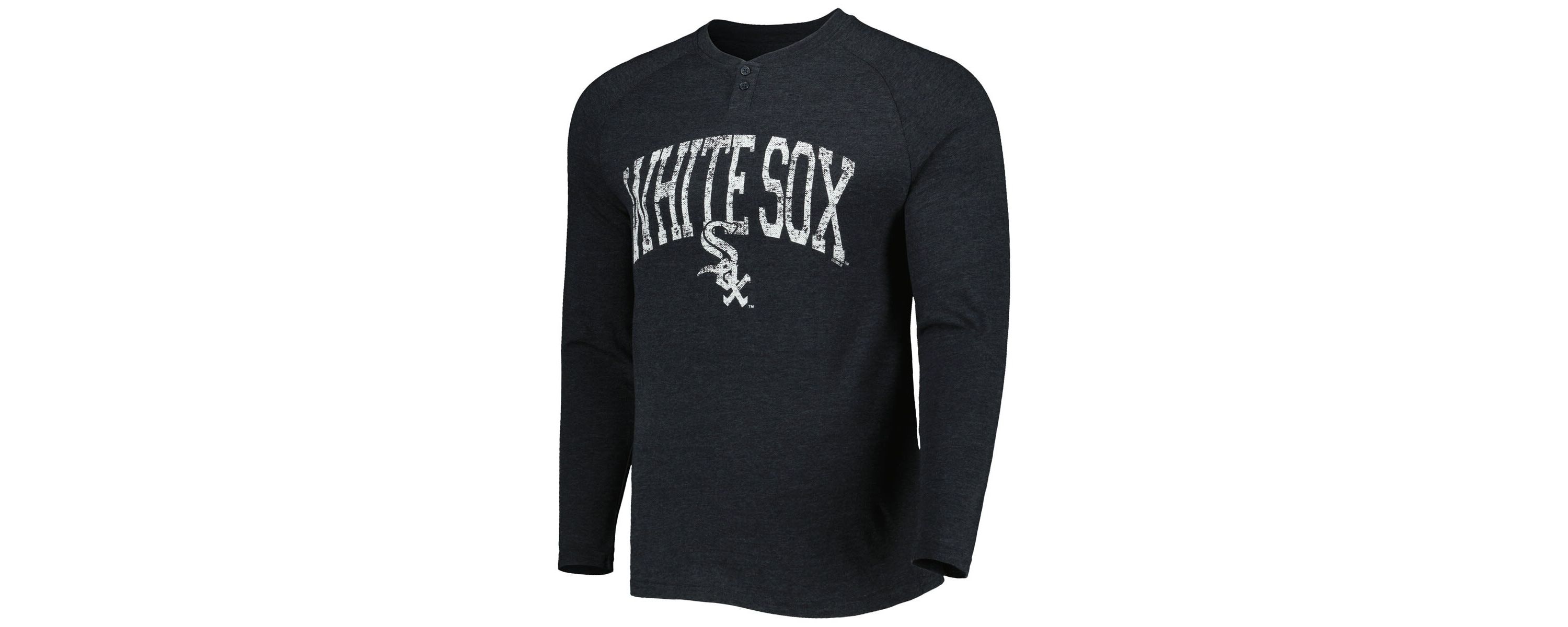 Chicago White Sox MLB Chicago Sox Inertia Raglan Long Sleeve Henley Top