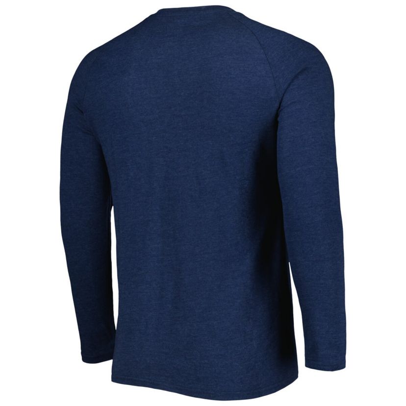 MLB Minnesota Twins Inertia Raglan Long Sleeve Henley Top