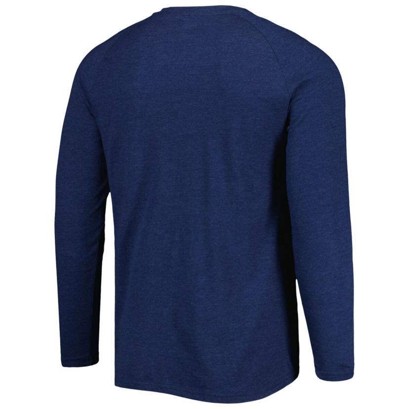 MLB New York Yankees Inertia Raglan Long Sleeve Henley Top