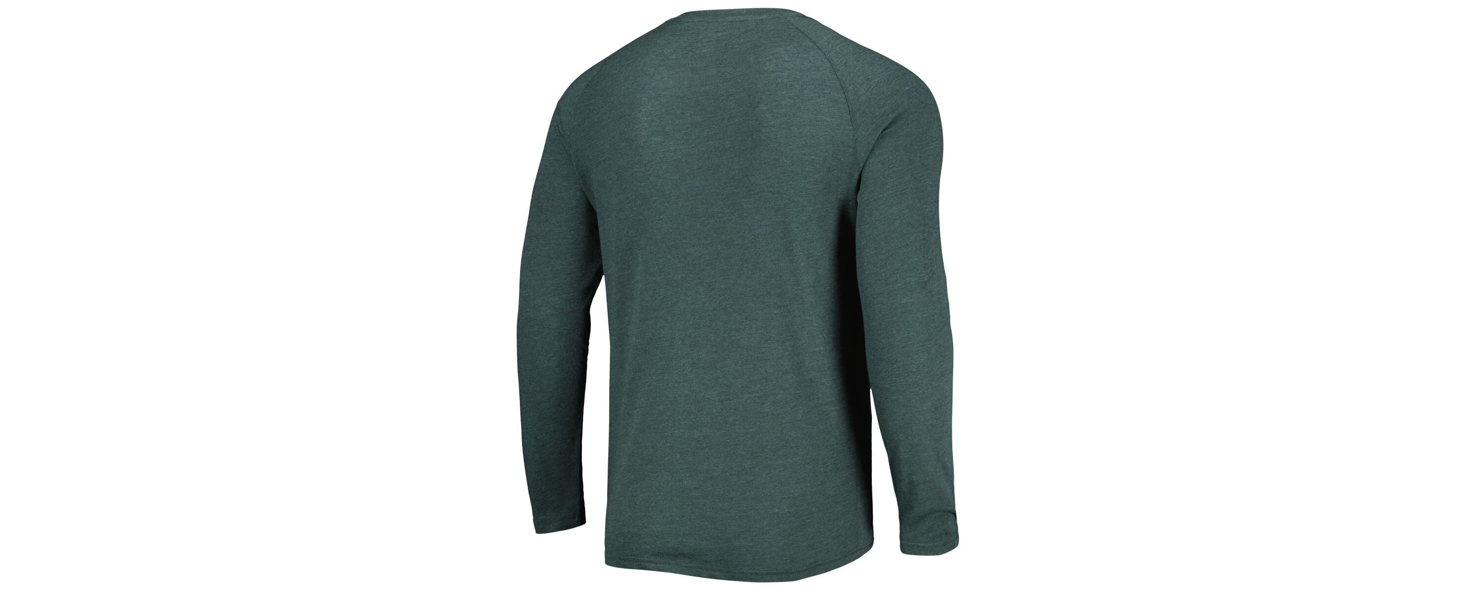 Cooperstown Teams Athletics Inertia Raglan Long Sleeve Henley Top