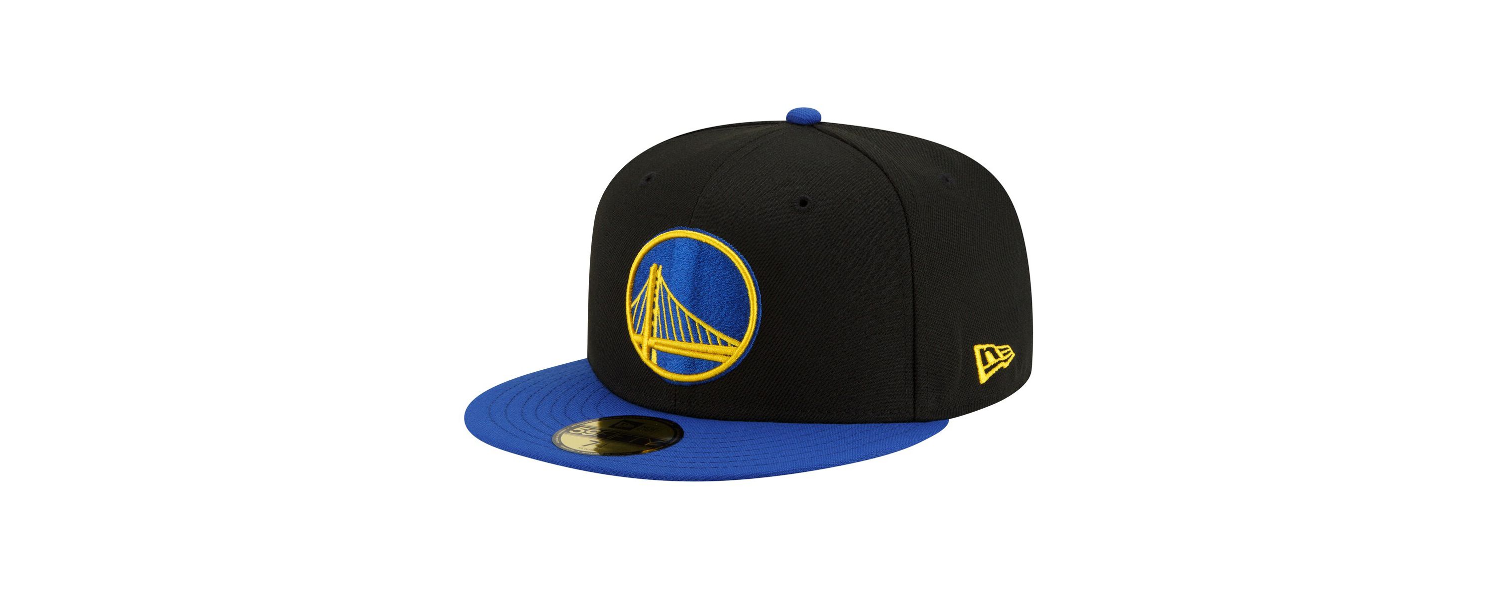 NBA Black/Royal Golden State Warriors 2-Tone 59FIFTY Fitted Hat