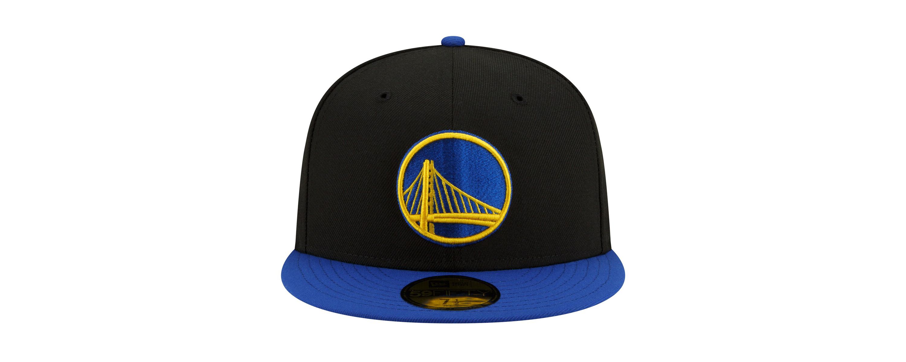 NBA Black/Royal Golden State Warriors 2-Tone 59FIFTY Fitted Hat