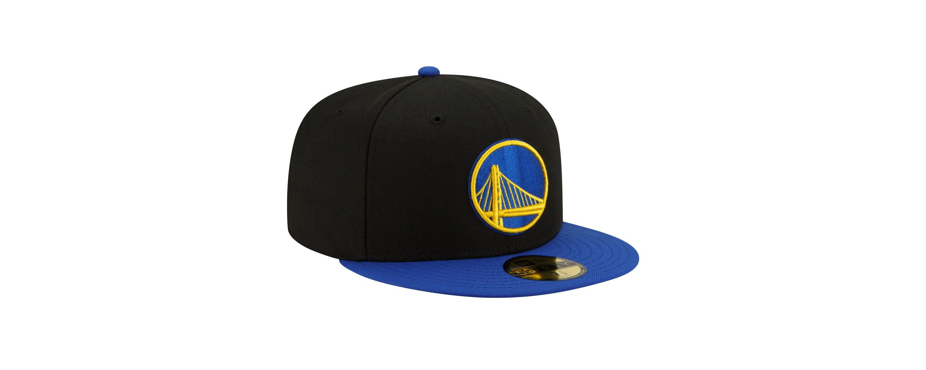 NBA Black/Royal Golden State Warriors 2-Tone 59FIFTY Fitted Hat