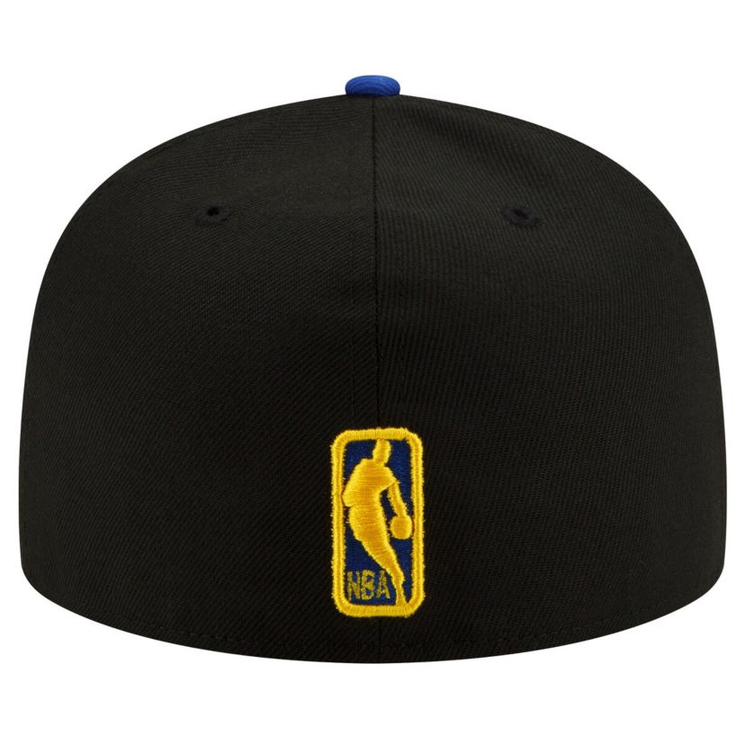 NBA Black/Royal Golden State Warriors 2-Tone 59FIFTY Fitted Hat
