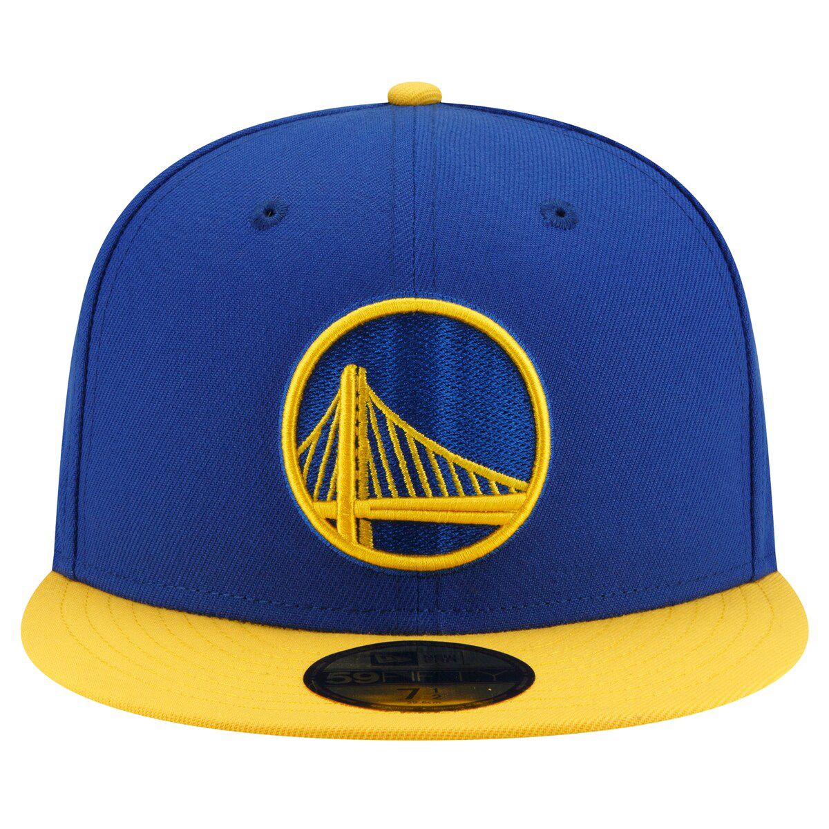 NBA Royal/Gold Golden State Warriors 2-Tone 59FIFTY Fitted Hat