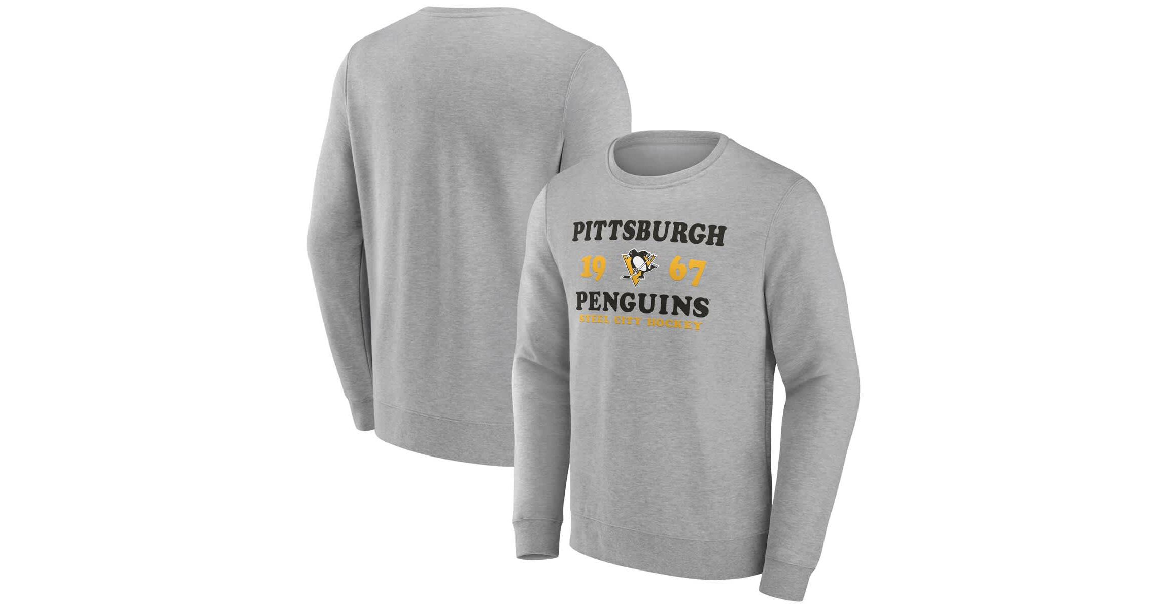 NHL Fanatics Pittsburgh Penguins Fierce Competitor Pullover Sweatshirt