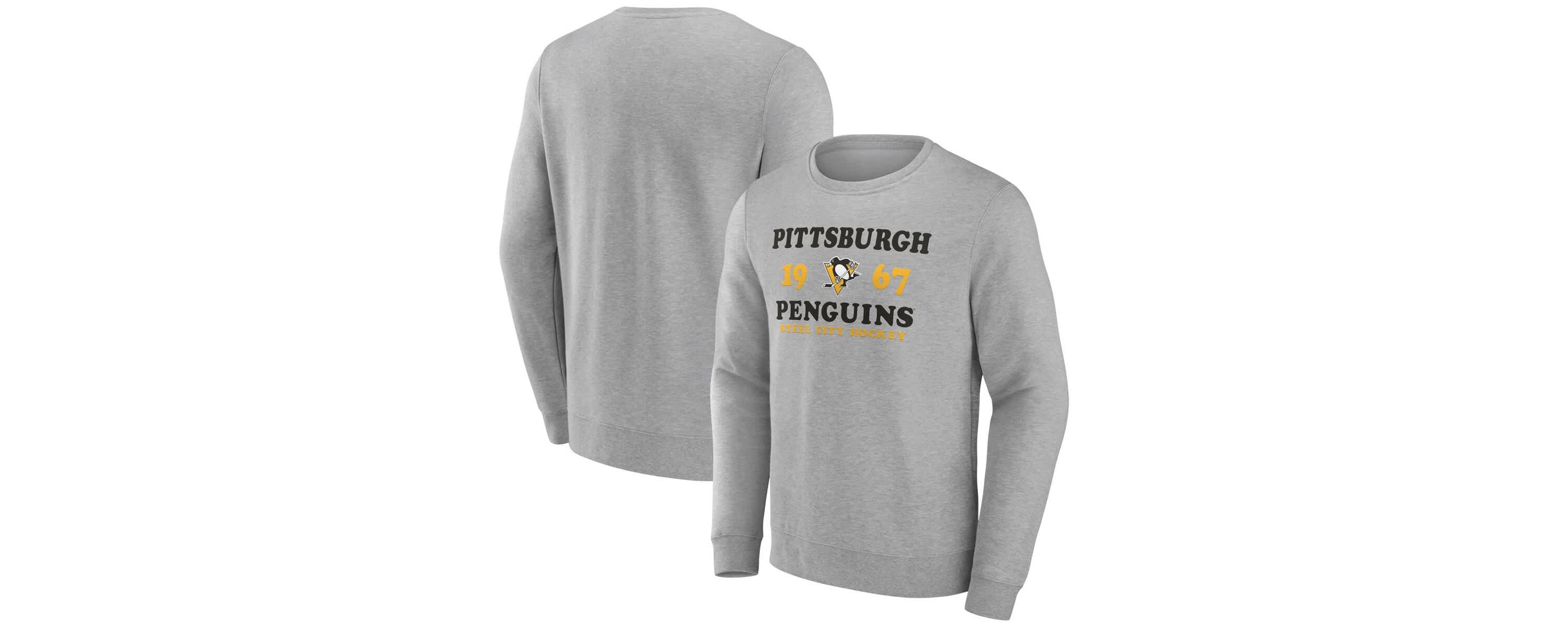 NHL Fanatics Pittsburgh Penguins Fierce Competitor Pullover Sweatshirt