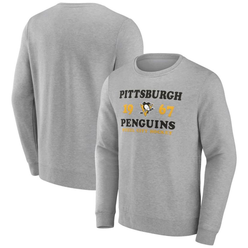 NHL Fanatics Pittsburgh Penguins Fierce Competitor Pullover Sweatshirt