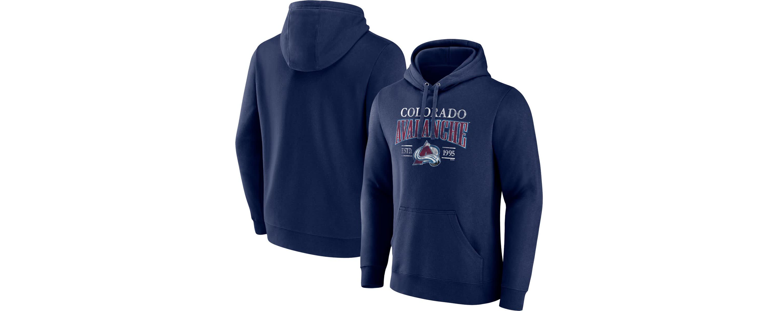 NHL Fanatics Colorado Avalanche Big & Tall Dynasty Pullover Hoodie