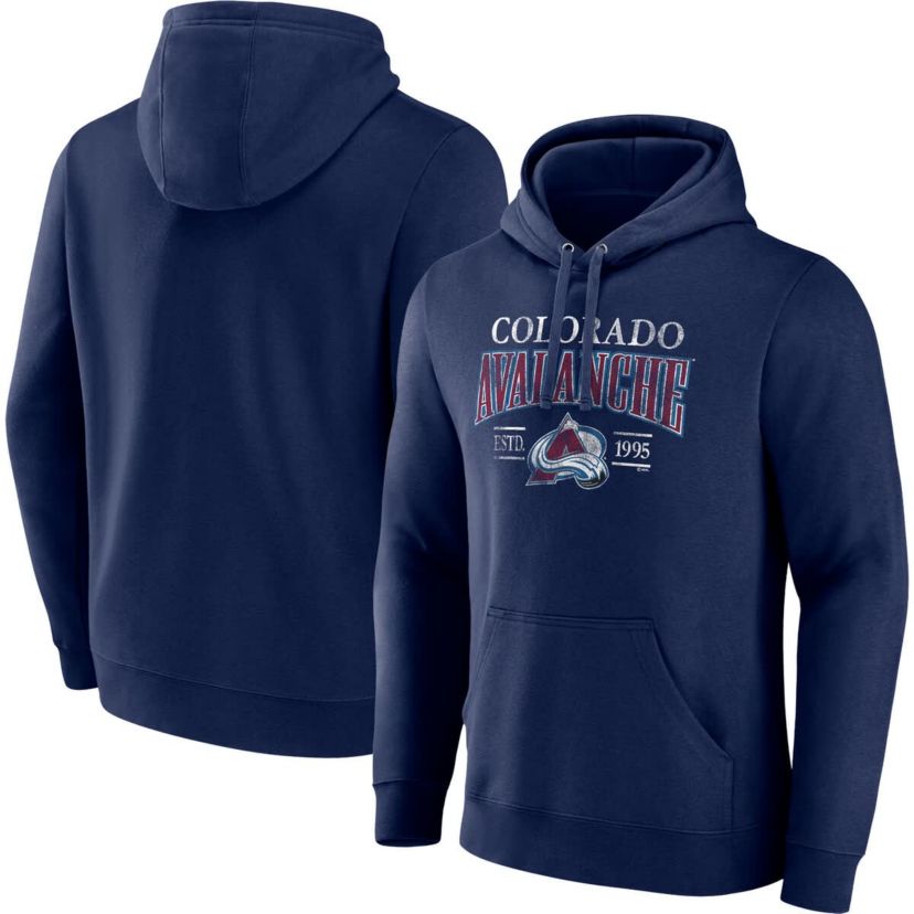 NHL Fanatics Colorado Avalanche Big & Tall Dynasty Pullover Hoodie