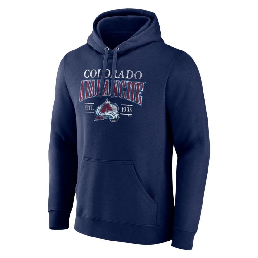 NHL Fanatics Colorado Avalanche Big & Tall Dynasty Pullover Hoodie