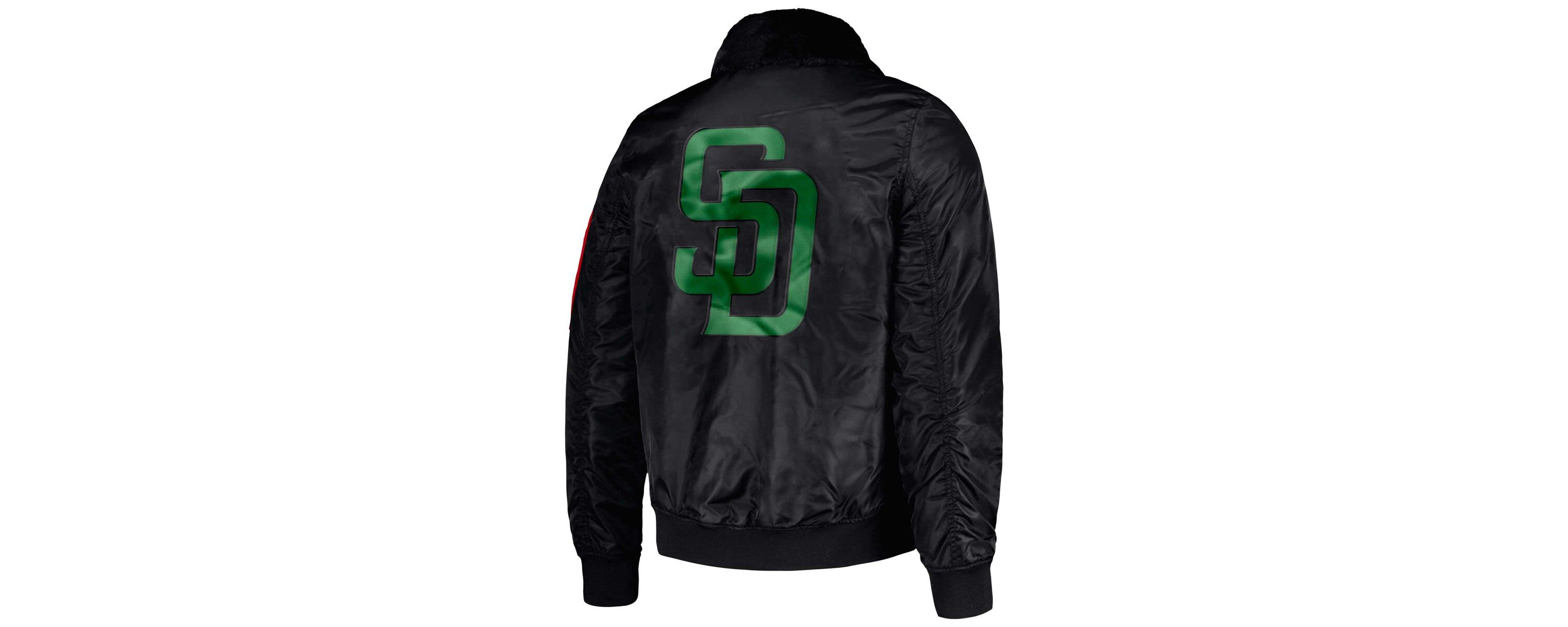 MLB x Ty Mopkins San Diego Padres History Month Satin Full-Zip Jacket