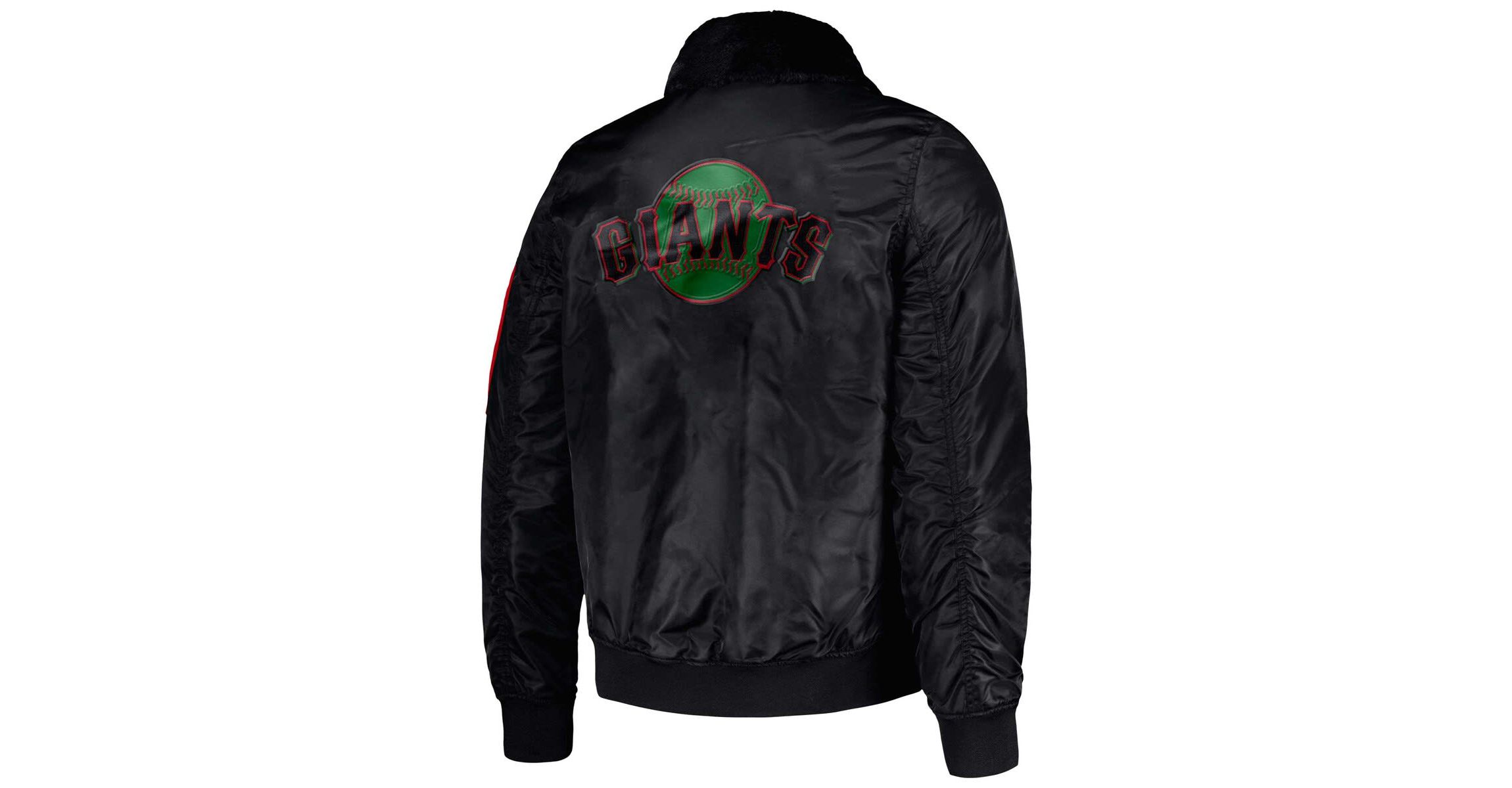MLB x Ty Mopkins San Francisco Giants History Month Satin Full-Zip Jacket