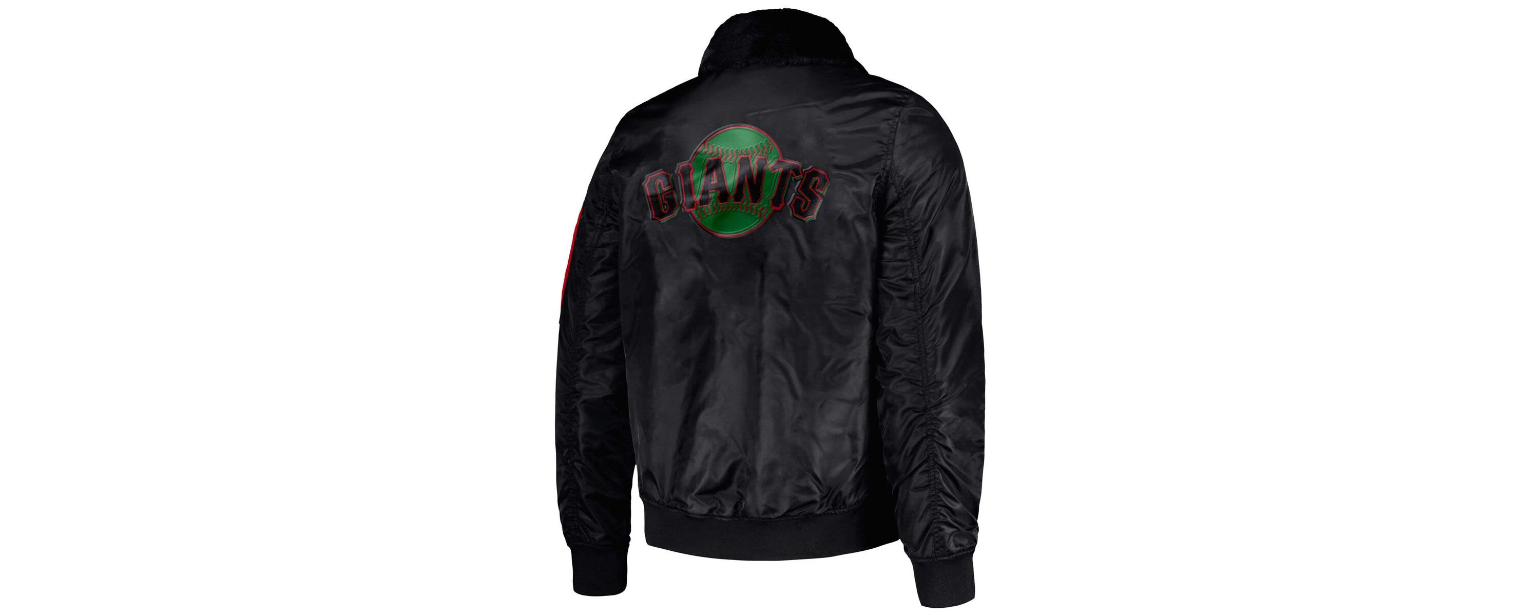 MLB x Ty Mopkins San Francisco Giants History Month Satin Full-Zip Jacket