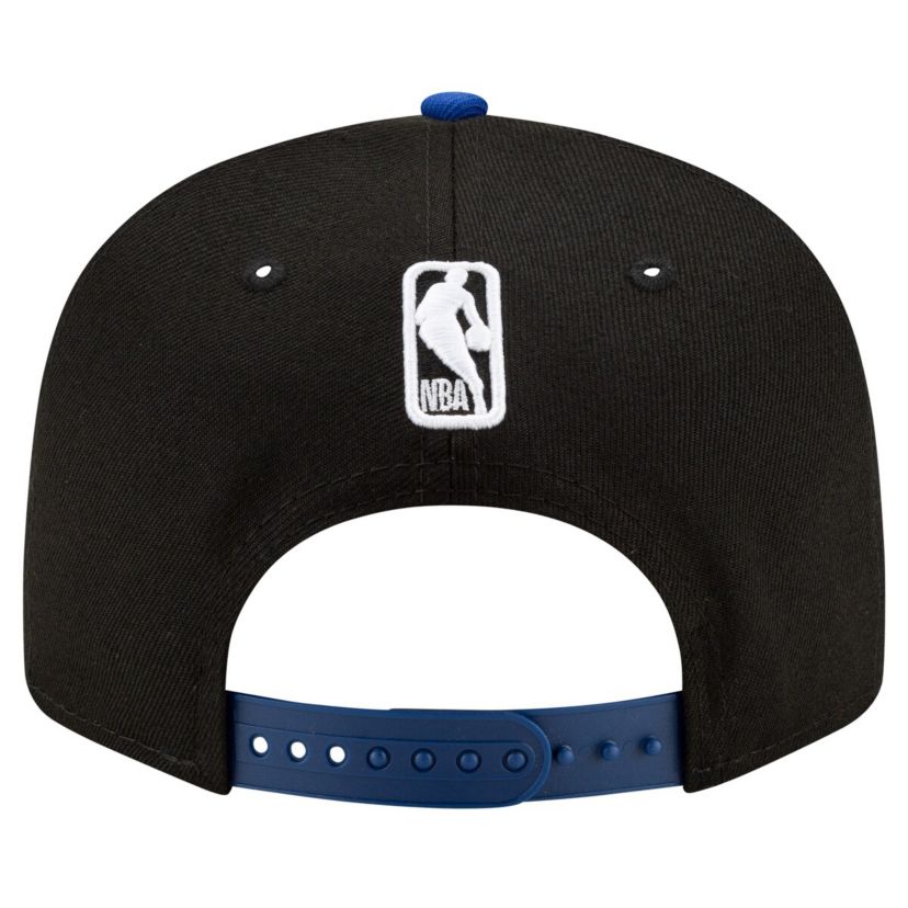 NBA Black/Royal Golden State Warriors Official Team Color 2Tone 9FIFTY Snapback Hat
