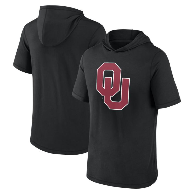 NCAA Fanatics Oklahoma Sooners Primary Logo Hoodie T-Shirt