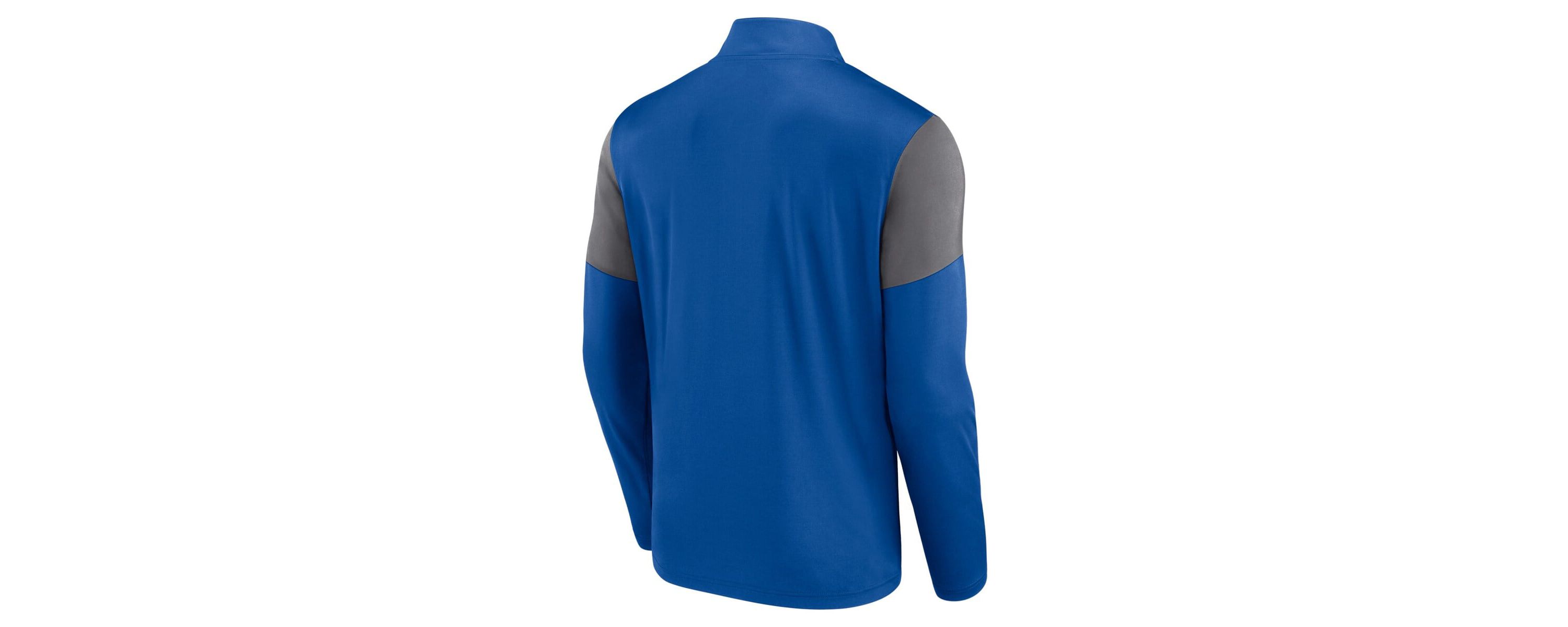 NHL Fanatics New York Rangers Logo Quarter-Zip Top