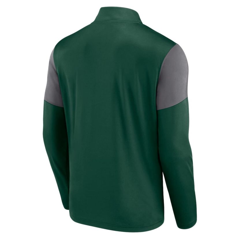 NHL Fanatics Minnesota Wild Logo Quarter-Zip Top