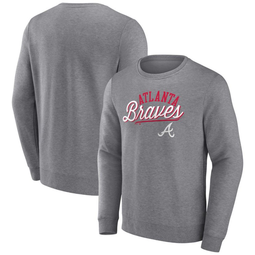 MLB Fanatics Atlanta Braves Simplicity Pullover Sweatshirt
