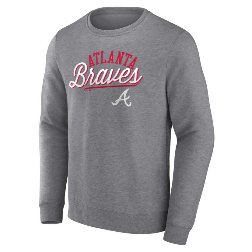 MLB Fanatics Atlanta Braves Simplicity Pullover Sweatshirt