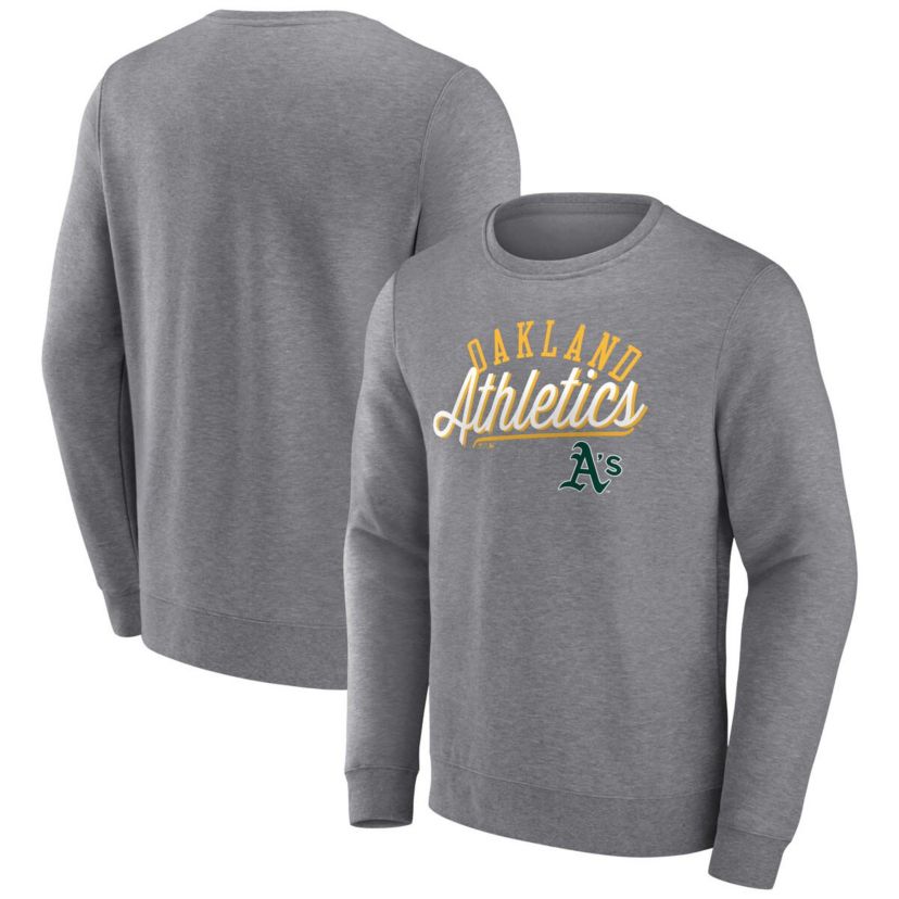 MLB Fanatics Oakland Athletics Simplicity Pullover Sweatshirt