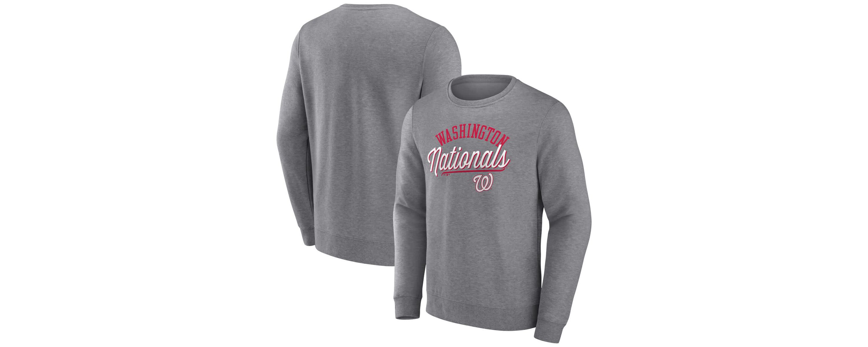 MLB Fanatics Washington Nationals Simplicity Pullover Sweatshirt