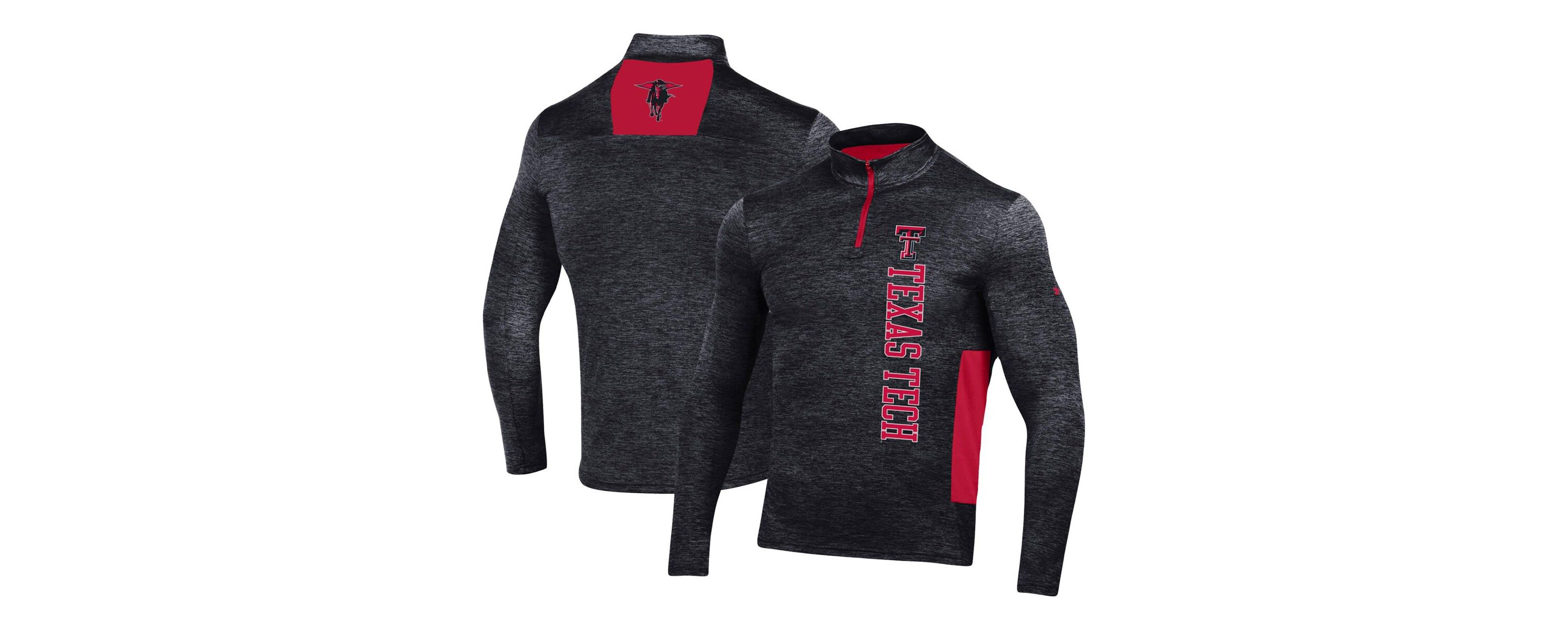 Texas Tech Red Raiders NCAA Under Armour Texas Tech Raiders Gameday Twist Quarter-Zip Top