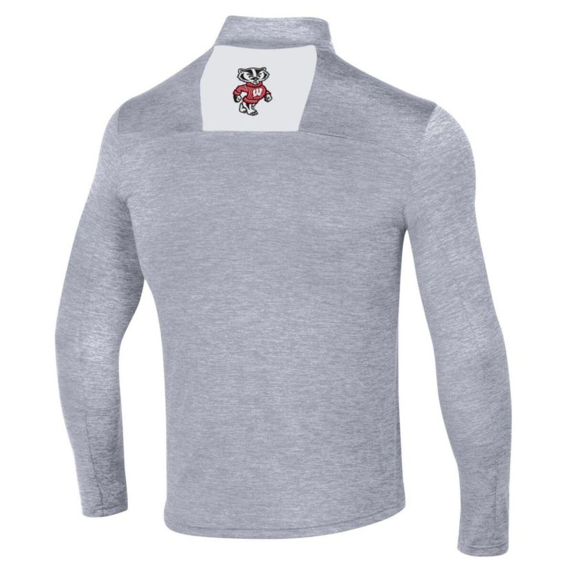NCAA Under Armour Wisconsin Badgers Gameday Twist Quarter-Zip Top