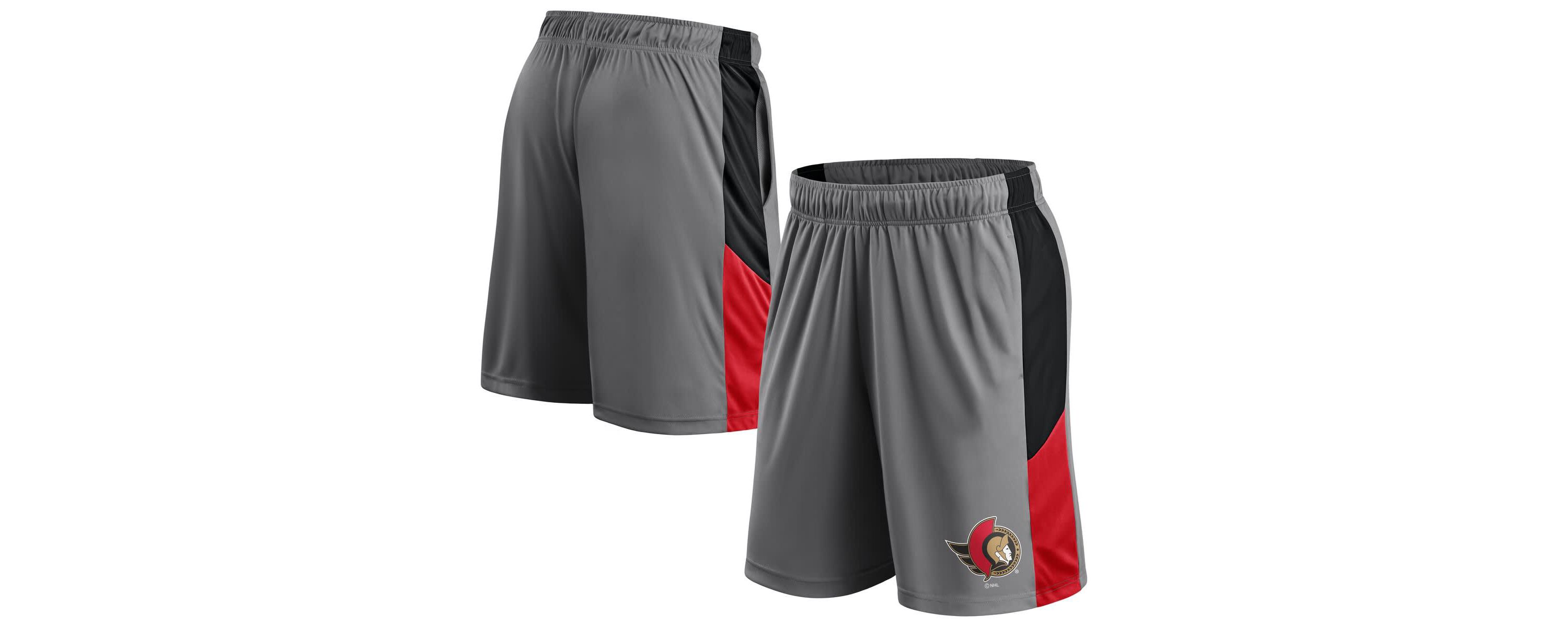 NHL Fanatics Ottawa Senators Primary Logo Shorts