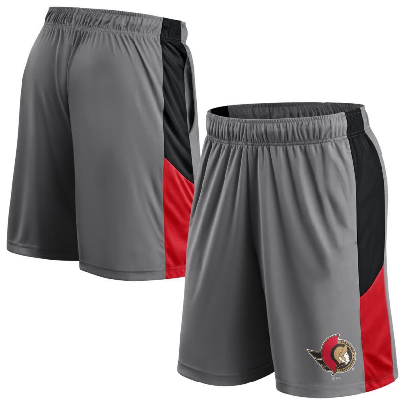 NHL Fanatics Ottawa Senators Primary Logo Shorts