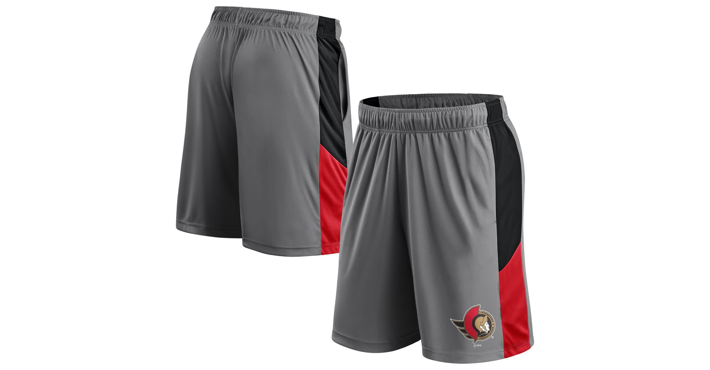 NHL Fanatics Ottawa Senators Primary Logo Shorts