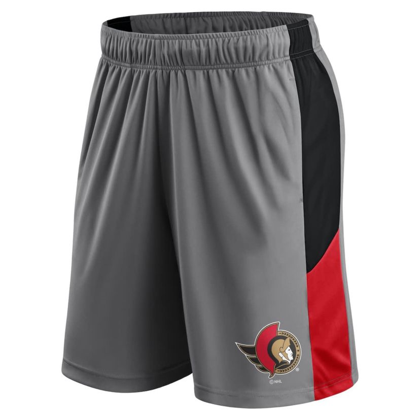 NHL Fanatics Ottawa Senators Primary Logo Shorts