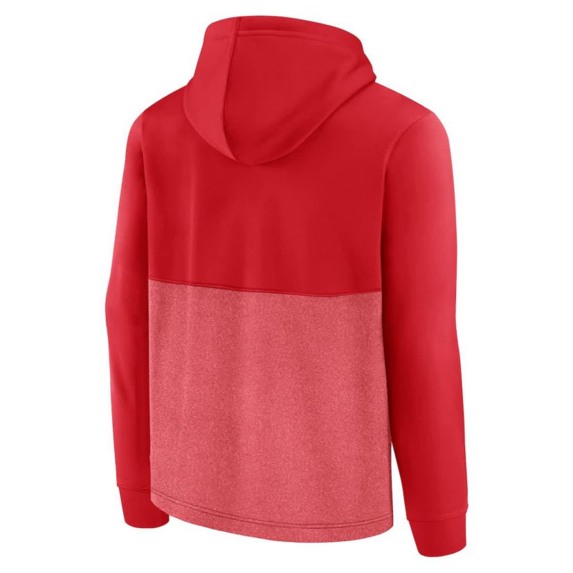 NHL Fanatics Chicago Blackhawks Successful Tri-Blend Pullover Hoodie