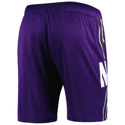 NCAA Under Armour Northwestern Wildcats Logo Replica Basketball Shorts