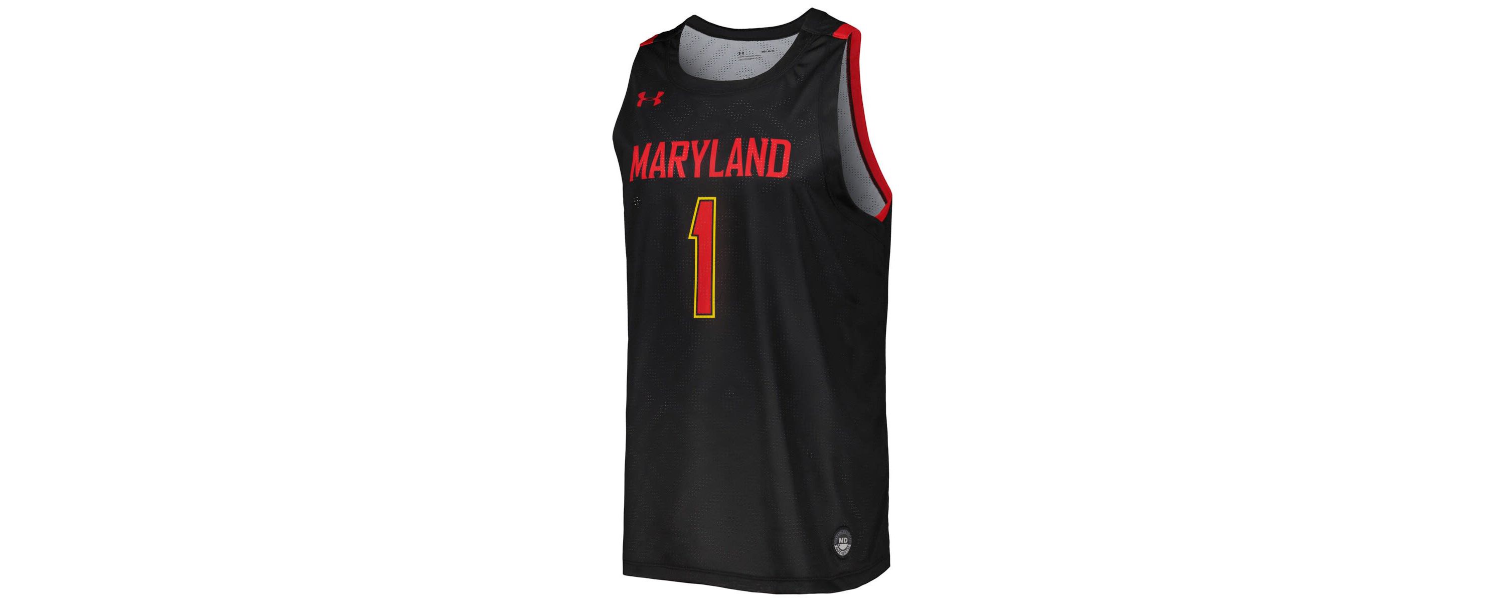 NCAA Under Armour Maryland Terrapins Replica Basketball Jersey