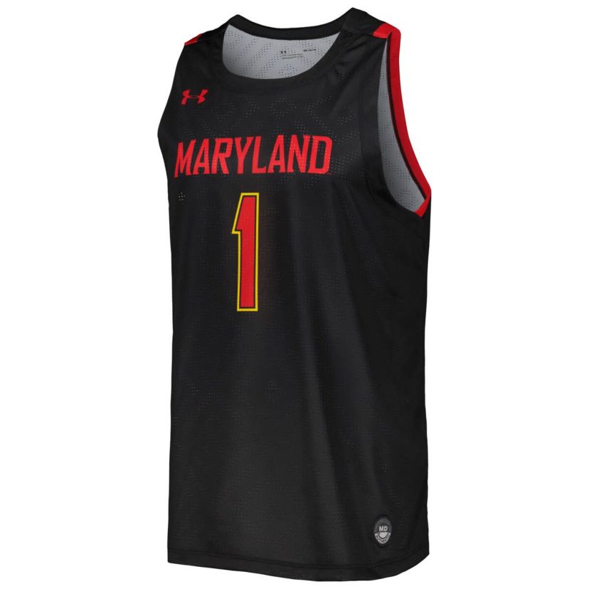 NCAA Under Armour Maryland Terrapins Replica Basketball Jersey