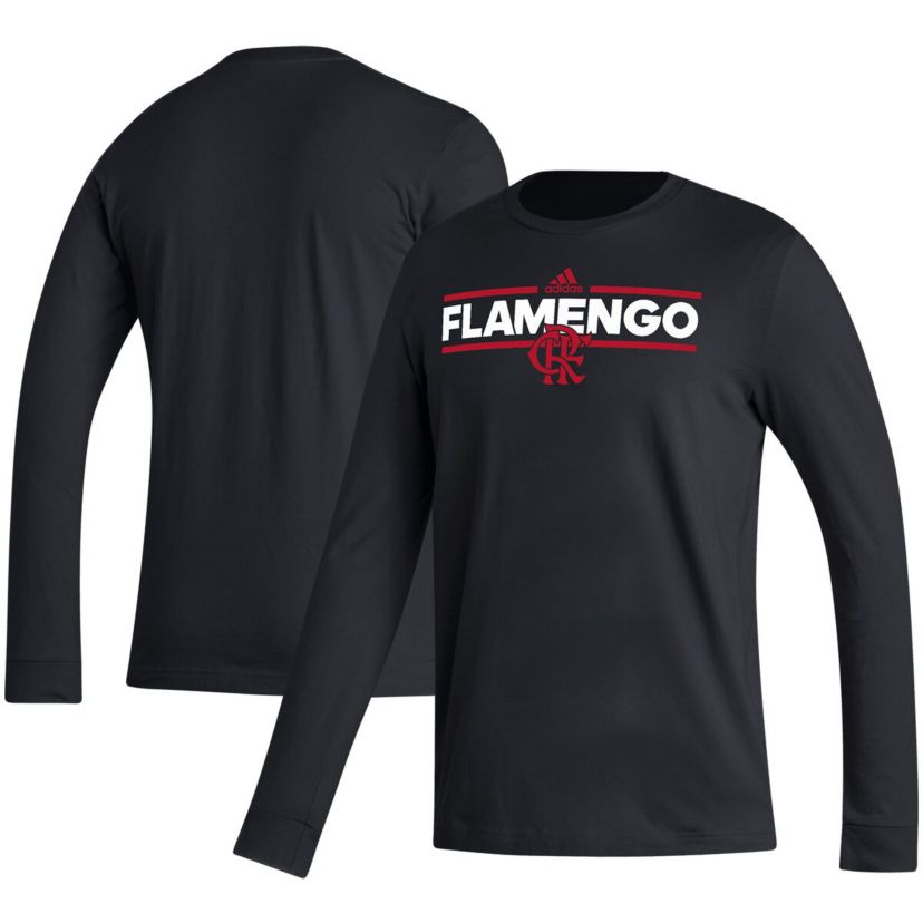 Campeonato Brasileiro Serie A CR Flamengo Dassler Long Sleeve T-Shirt