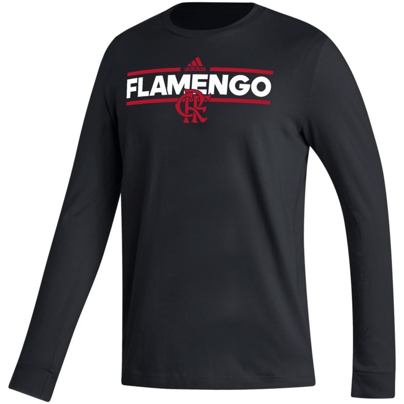 Campeonato Brasileiro Serie A CR Flamengo Dassler Long Sleeve T-Shirt