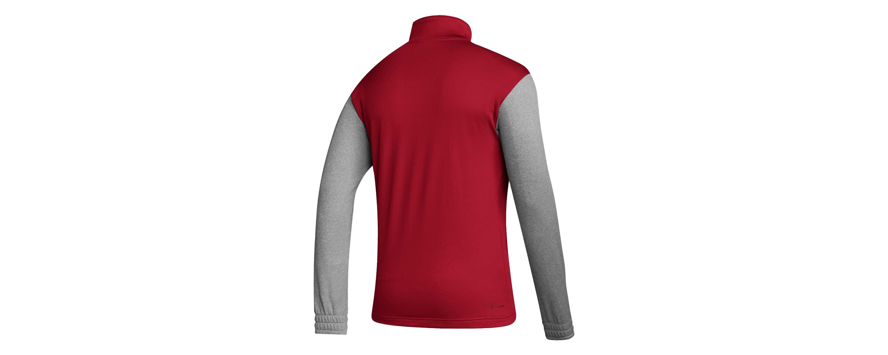 Soccer National Teams Spain National Team Crest Long Sleeve Half-Zip Top